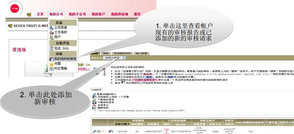 Sedex驗廠審核報告上傳步驟